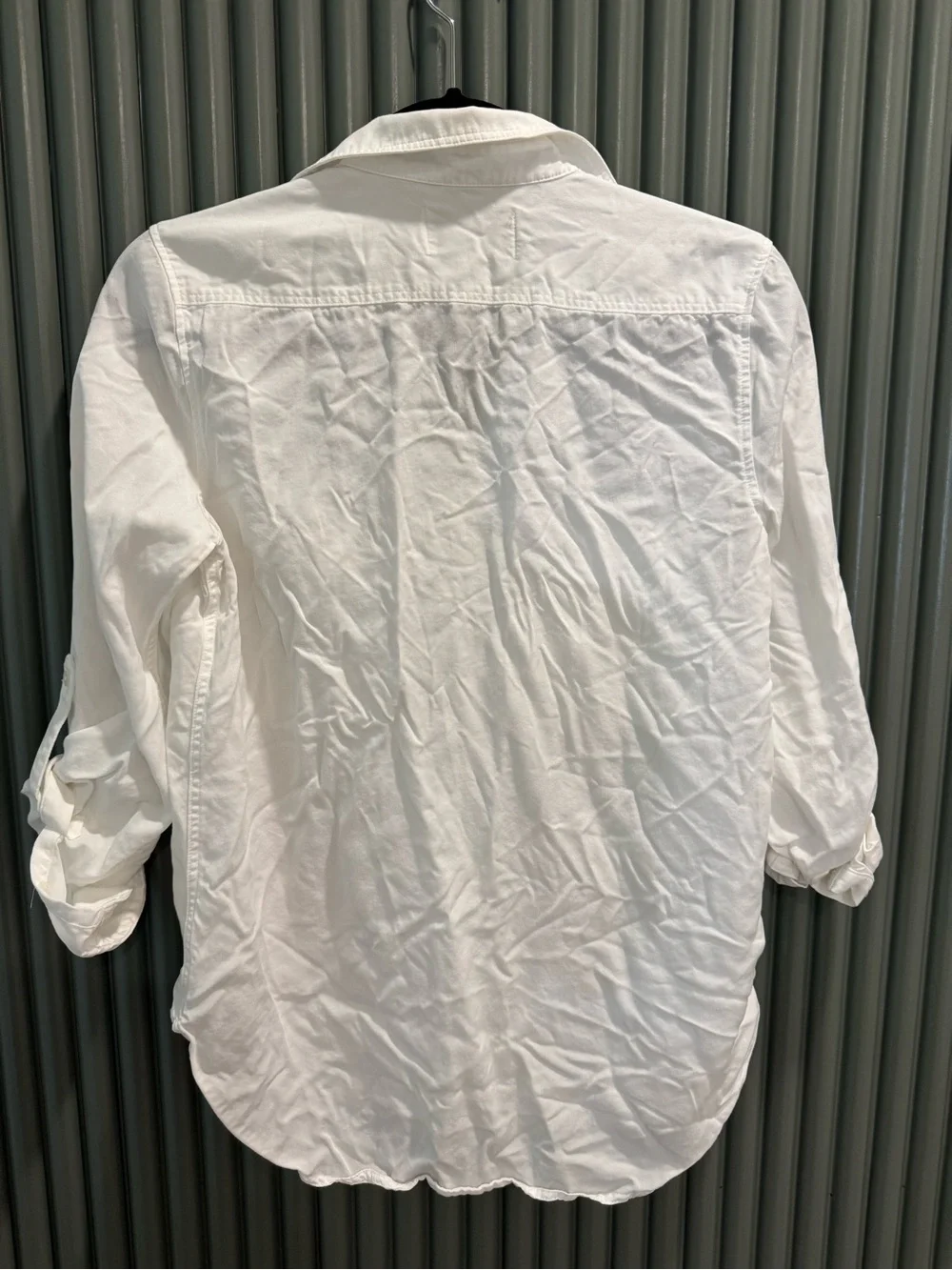 Aritzia Babaton White Utility Button-Down Shirt - Picture 5 of 5